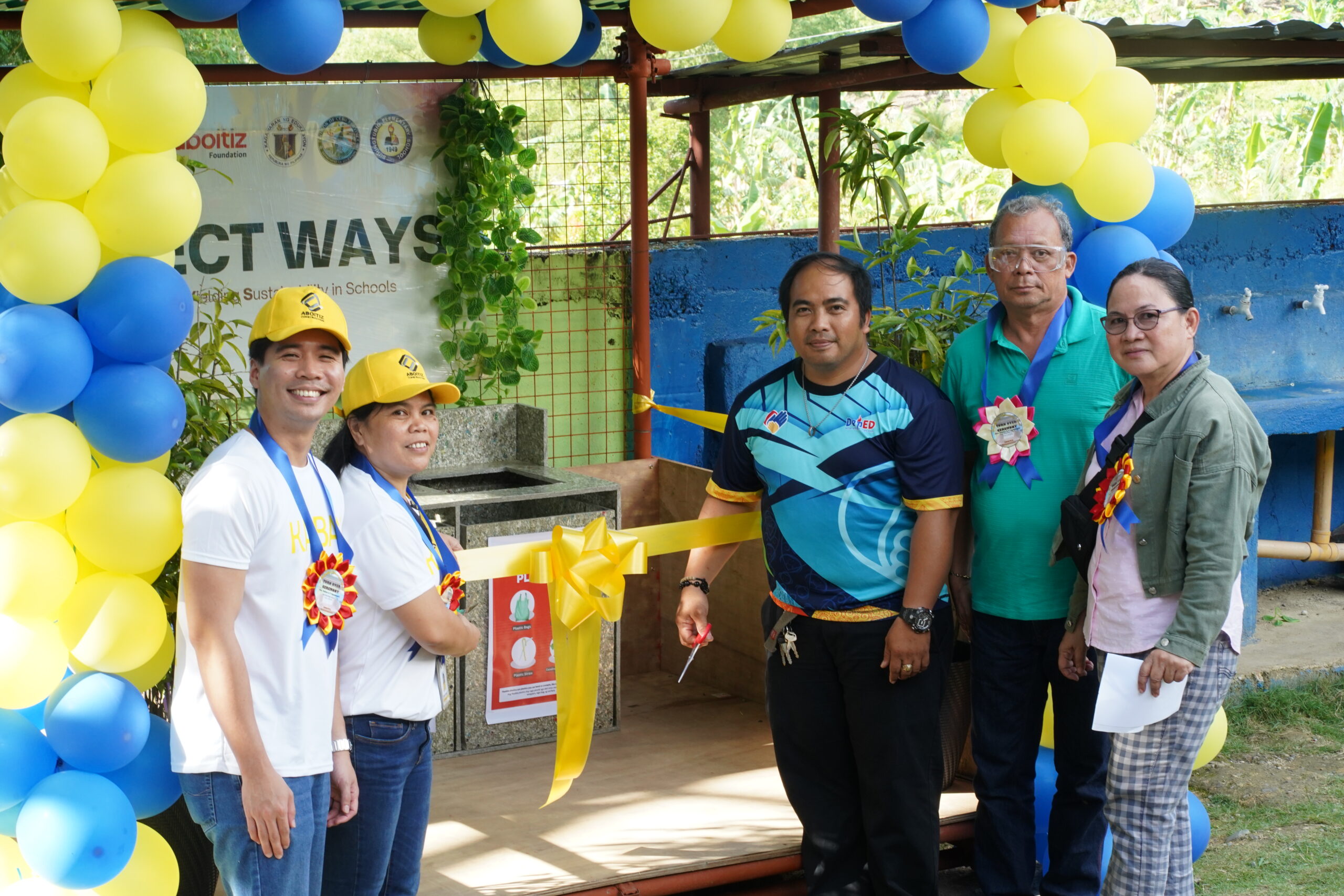 Aboitiz Construction Builds Eco-Station for Cebu Public School