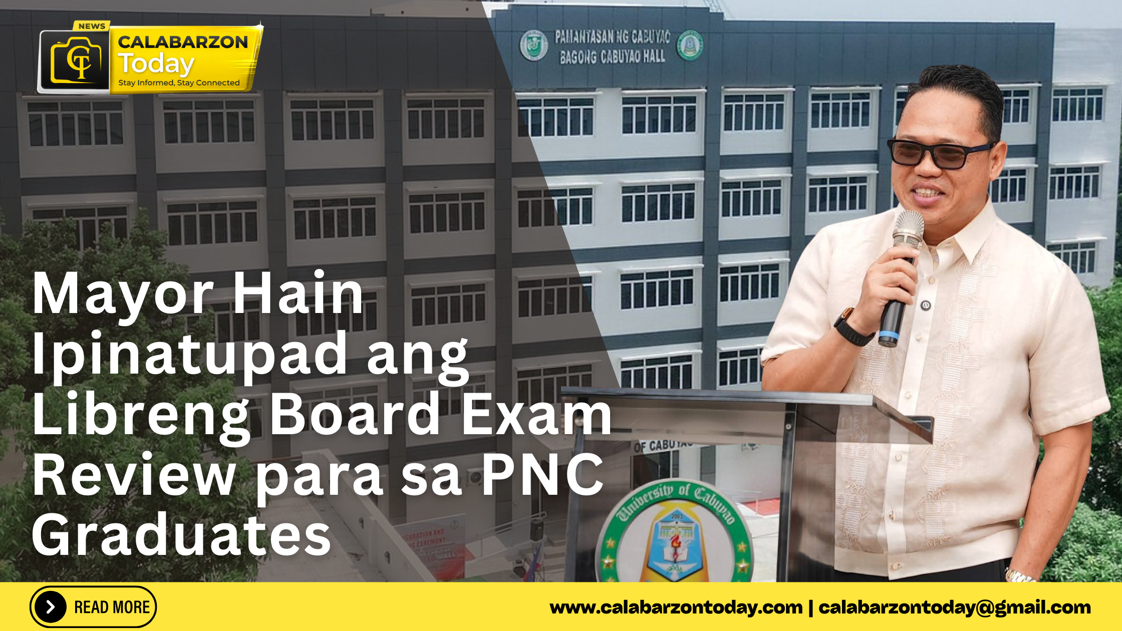 Mayor Hain ipinatupad ang libreng board exam review para sa PNC graduates