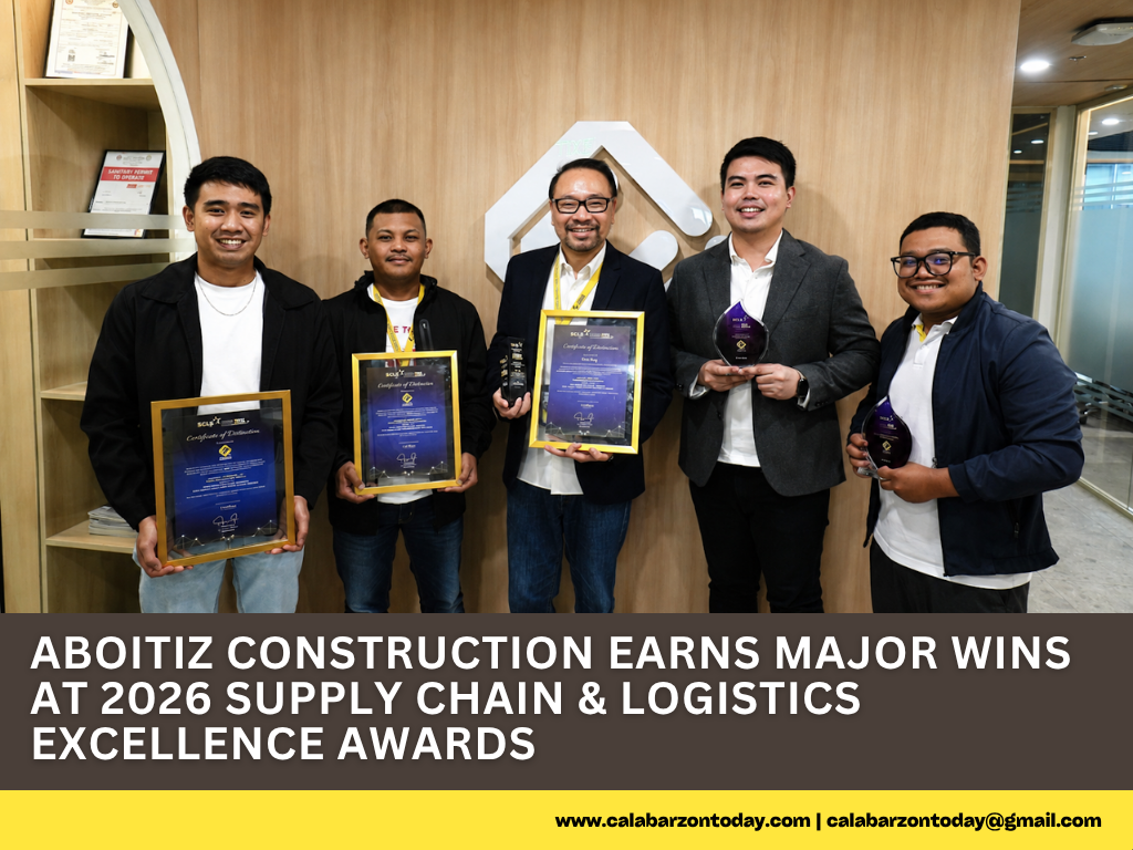Aboitiz Construction Earns Major Wins at 2026 Supply Chain & Logistics Excellence Awards