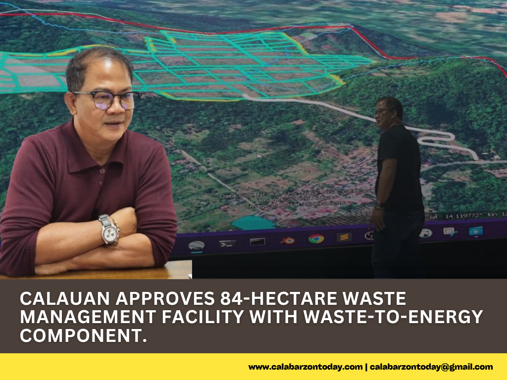 Calauan Approves 84-Hectare Waste Management Facility With Waste-to-Energy Component