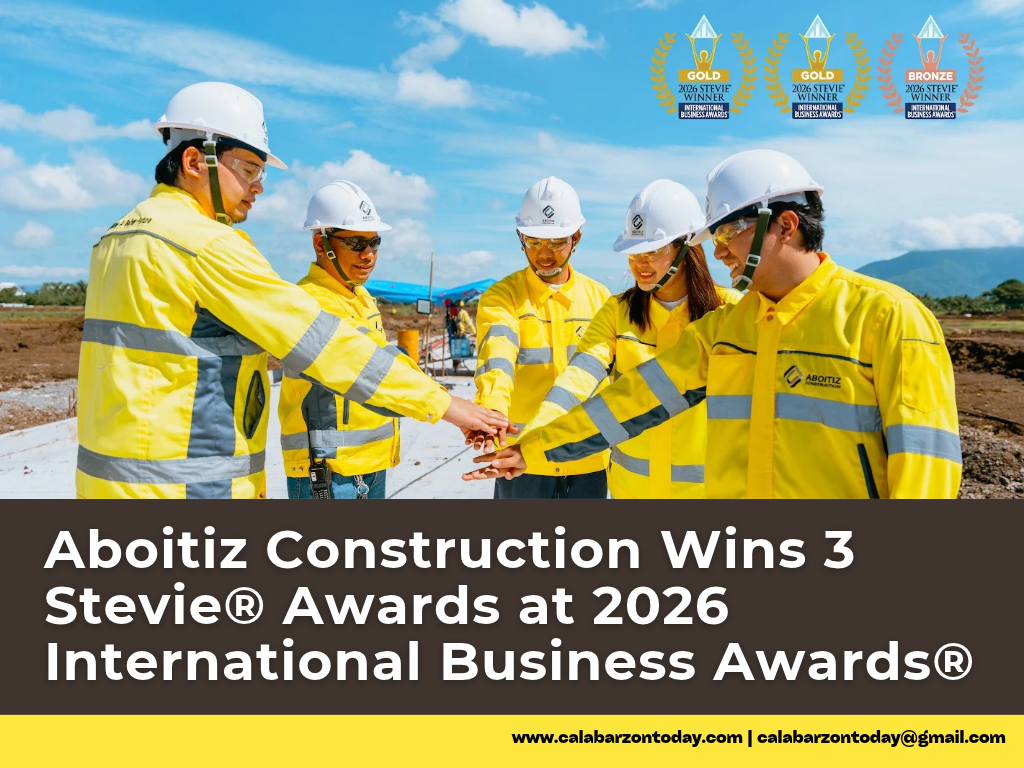 Aboitiz Construction Wins 3 Stevie® Awards at 2026 International Business Awards®
