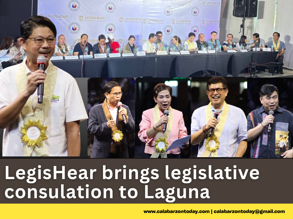 LegisHear brings legislative consultation to Laguna