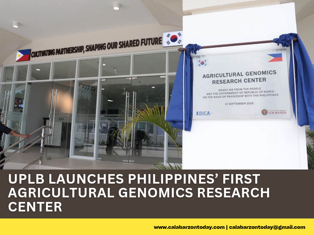 UPLB Launches Philippines’ First Agricultural Genomics Research Center