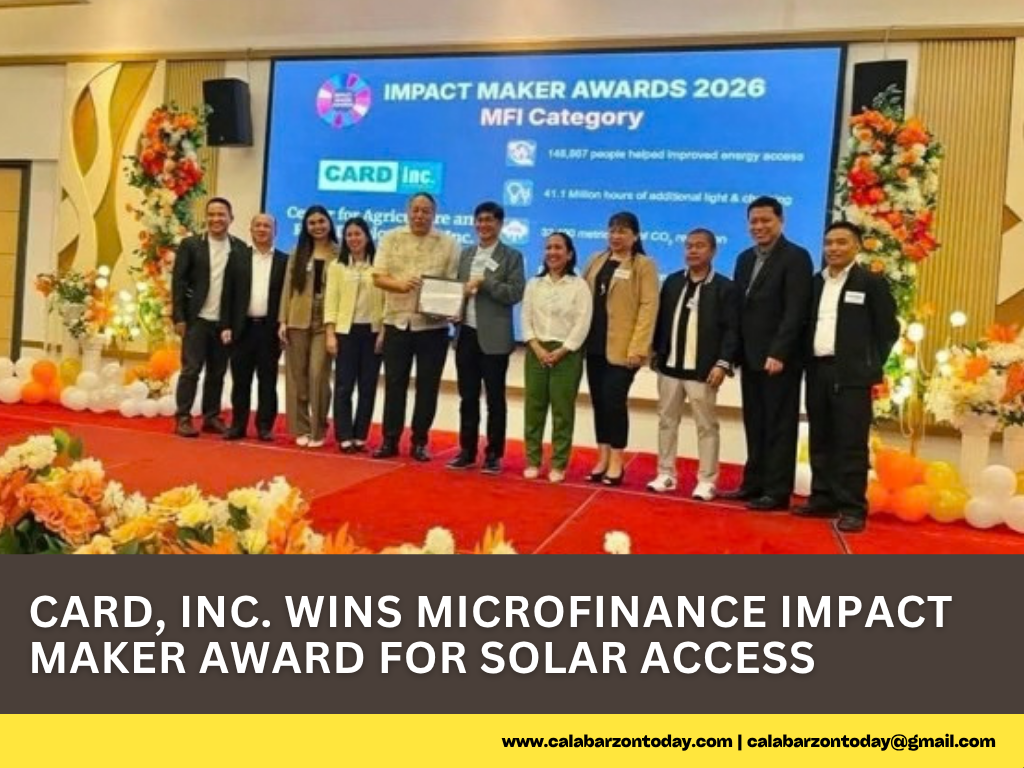 CARD, Inc. Wins Microfinance Impact Maker Award for Solar Access