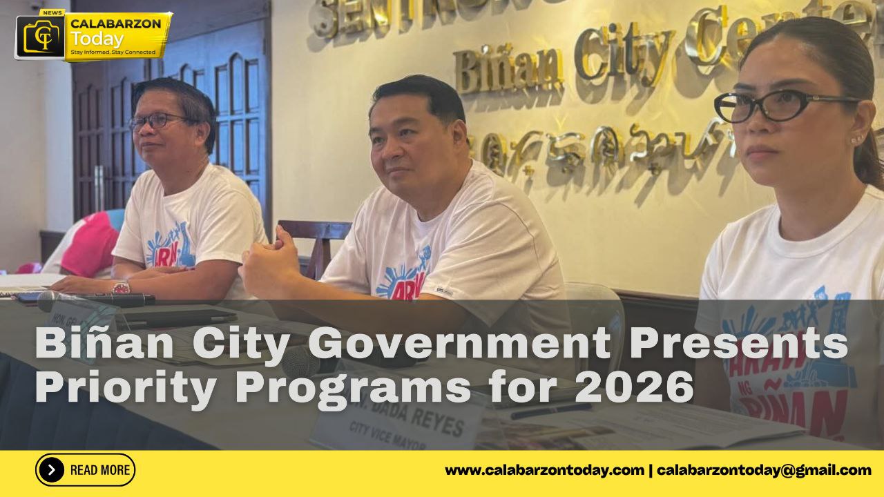 Biñan City Government presents priority programs for 2026