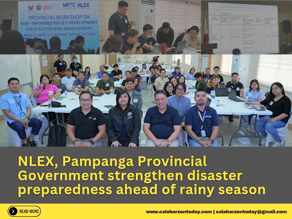 NLEX, Pampanga provincial government strengthen disaster preparedness ahead of rainy season