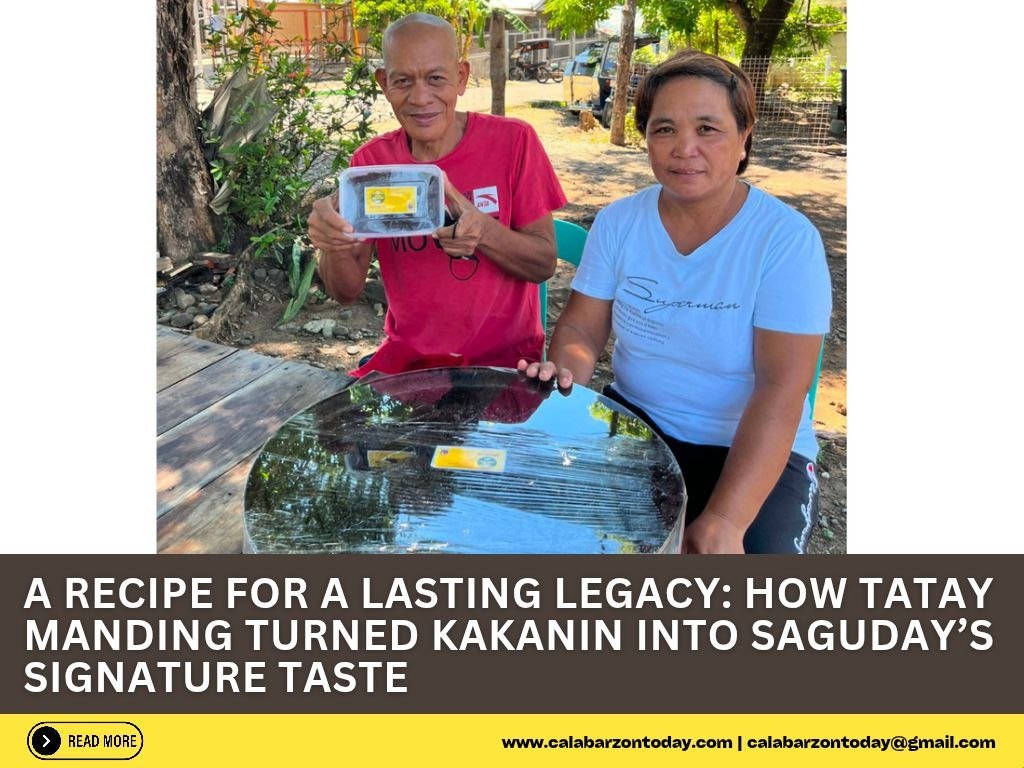 A Recipe for a Lasting Legacy: How Tatay Manding Turned Kakanin Into Saguday’s Signature Taste
